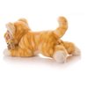 12 Inch Cute Cat Plush Toys Kitten Stuffed Plush Toys Animal Kitten Doll (Orange)