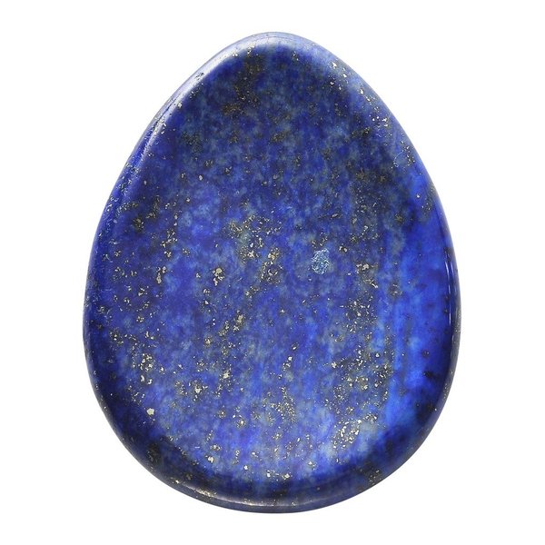 Jovivi Amethyst Thumb Worry Stone - Natural Healing Crystals Pocket Palm Stones for Chakra Reiki Meditation Anxiety Stress Relief Therapy
