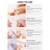 AutyaMee Semi Cured Gel Nail Strips (Dusty Rose)-20 PCS Red Gel Nail Stickers | UV Light Required | Gel Nail Wraps, Salon Quality & Easy to Use