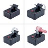 HUBEST Model Paints Nail Lacquer Shaker Shaking Machine Evenly Tools for Nail Art, Tattoo Ink