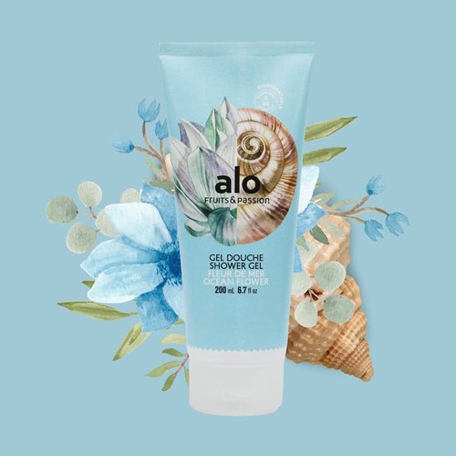 Fruits & Passion Alo Ocean Flower Shower Gel 6.7 Ounces