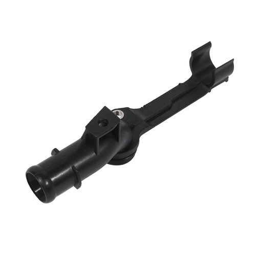X AUTOHAUX Engine Water Coolant Pipe 2712001352 for Mercedes-Benz C230 2003 2004 2005 Plastic Black