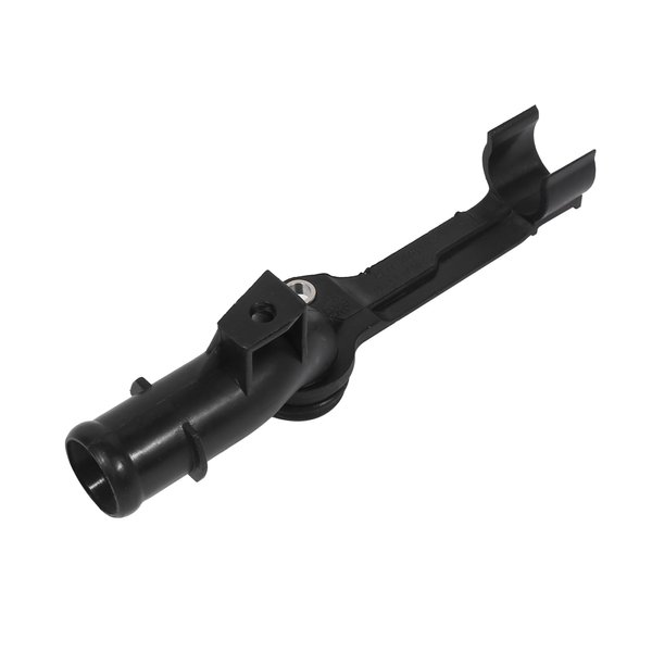 X AUTOHAUX Engine Water Coolant Pipe 2712001352 for Mercedes-Benz C230 2003 2004 2005 Plastic Black