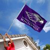 UWW Warhawks Wordmark College Flag