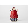 Enesco Jim Shore Heartwood Creek 7 inch Santa Stone Spanish Resin Figurine, Multicolor