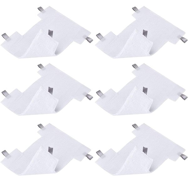 6Pack Dust-Away Micro-fiber Hv300 Series Pads kit for Shark Dust-away, Rotator, Navigator Lift-away Pro Vacuum, Ultra Light Stick Vacuum