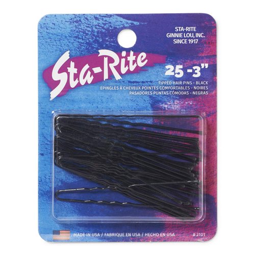 Sta-Rite Jumbo Hair Pins Black