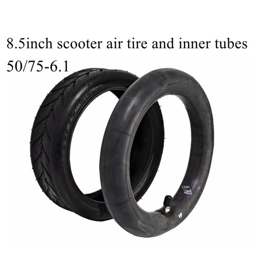 Smarthu,Scooter tire,Electric Scooter Tire and Inner tube,8.5" Air filled tires.Inner tube straight inflatable nozzle.Can be used for gotrax GXL V2 Scooter.