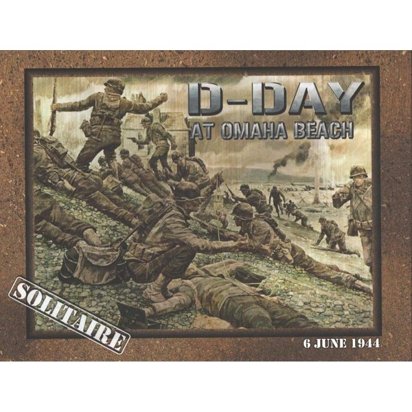 DG: D-Day at Omaha Beachhead Boardgame, 2nd Edition