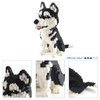 Husky Micro Building Block Dogs Mini Block Animal Dog Building Animal Set DIY 3D Block Toy Building Blocks for Kids Or Adult 1900 Pieces