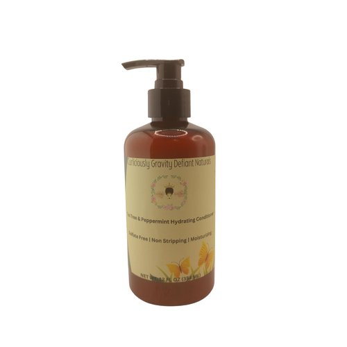 Tea Tree & Peppermint Hair Conditioner | Reduce Excessive Scalp Oil| Soothes Redness & Scalp Flakiness | Perfect For Oily/Greasy Hair| Sulfate-Free| Made For All Hair Types| 12 FL Oz
