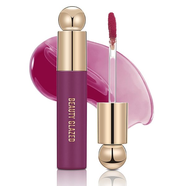 MYUANGO Hydrating Lip Care Lip Tint, Moisturizing Lip Oil,Shiny Lip Glow Vegan Plumping Lip Gloss for Dry Lips (106, Travel Size)