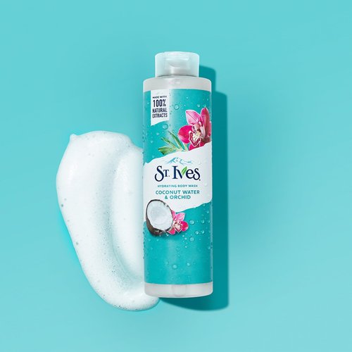 St. Ives Body Wash 16 Ounce Coconut Water & Orchid (473ml)