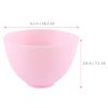 Beavorty Silicone Bowl 5 Pcs Silicone Facial Mask Mixing Bowls Mud Masks Bowls Skin Care Mixing Tools for Home Women Salon Diy Craft Spa Kit