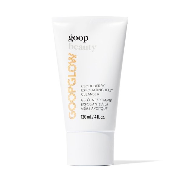 goop Beauty Exfoliating Jelly Cleanser | Face Wash to Clean, Smooth, & Brighten Skin | Squalane, Kakadu Plum, & Vitamin C Face Wash | Moisturizes & Smooths Skin | Paraben & Silicone Free | 4 fl oz