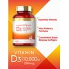 Carlyle Vitamin D 10000 IU 400 Softgels | Value Size | Max Potency | Non-GMO, Gluten Free Supplement