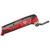 Milwaukee 2426-20 M12 12 Volt Redlithium Ion 20,000 OPM Variable Speed Cordless Multi Tool with Multi-Use Blade, Sanding Pad, and Multi-Grit Papers (Battery Not Included, Power Only)
