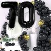 KatchOn, Giant Black 70 Balloon Numbers - 40 Inch | 70th Birthday Balloons, 70th Birthday Decorations | Black 70th Birthday Party Decorations | 70 Balloons Numbers, 70 Birthday Decorations