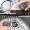 6 Pack Stainless Steel Wool Scrubber Sponge for Removing Tough Dirt, Grease, Oil or Stains from Dishes, Pots, Stovetops, Drip Pan, Cookware, Kitchenware