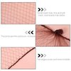 （30Pcs）2 colors Elastic Edge Mesh Invisible Hair Nets Hair Bun Holder for Ballet Dance (yellow)