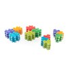 Polydron Hashmag Class Set - Unique 72 Piece Rainbow Coloured Magnetic Education Construction Toy - Age 3 4 5 6 7