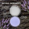Chillab Lavender Matte Powder,Chillab Lavender Matte Oil Control Face Pressed Powder,Fine Powder,Flawless Matte Finish,Long-Lasting Oil Control,Light and Waterproof,Creating Soft Makeup(1PCS)
