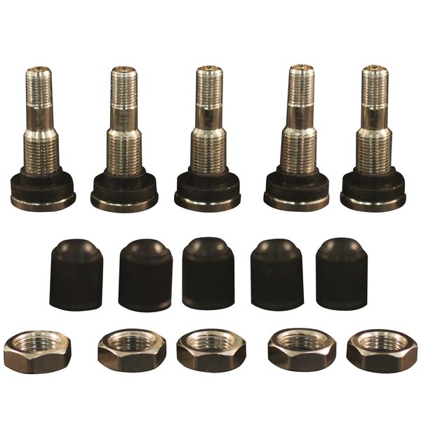 Milton 470 TR 416 Clamp in Tubeless Tire Valve - Box of 5