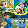 Walkie Talkies for Kids 2 Pack: Long Range Kids Blue Walkie Talkies for Boys Christmas Birthday Gifts Kids Outdoor Toys for 3 4 5 6 7 8 9 Year Old Boy Kid Gift Toy Age 3-12 Camping Hiking