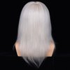 NEWSHAIR 12" White Color Mannequin Head 100% Real Hair Hairdresser Training Head with Shoulder Manikin Cosmetology Doll Head Hair Styling Competition Supplier (12 inch, White#)