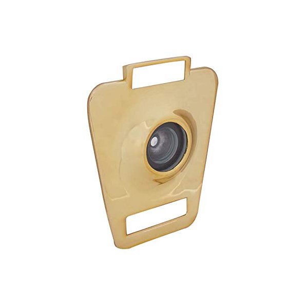 Tuff Stuff 90 Polished Brass US3 Keystone Door Viewer