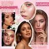 2PCS Color Changing Foundation,Full Coverage Foundation Long Lasting Flawless Liquid Foundation Set with 2 Cosmetics Sponge,Non-Greasy Liquid Cover Concealer Foundation Nude Makeup Base 30ml