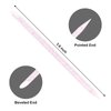 Vaincre 100 PCS Disposable Nail Stick Cuticle Pusher bulk, Nail Care Sticks, Cuticle Manicure and Pedicure Stick for Fingernail, Cleaning Cuticle Stick (Pink)