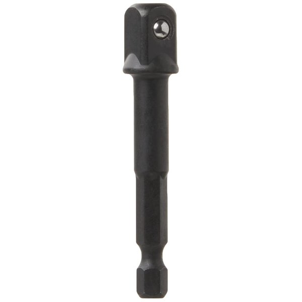 DEWALT Socket Adapter, Hex Shank, Impact Ready, 1/4-Inch to 3/8-Inch (DW2542IR)
