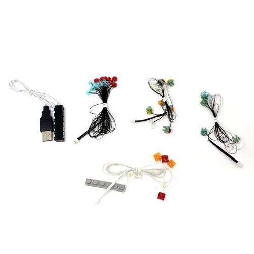 Generic Shining Blocks LED Lighting Kit for Lego 75810 Stranger Things The Upside Down