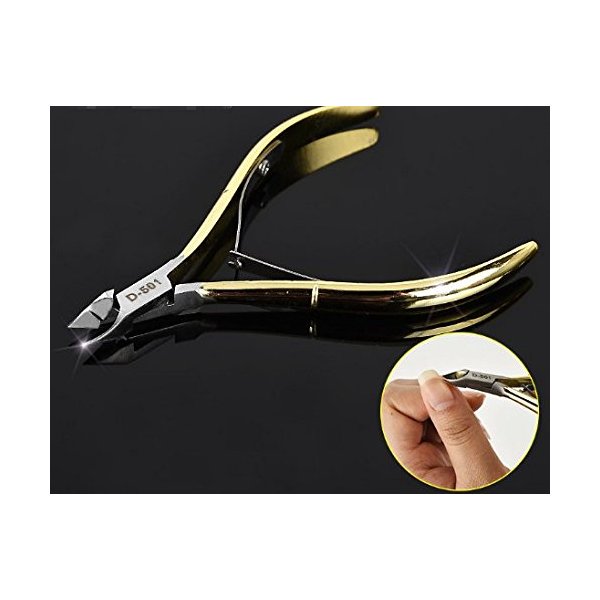 WOIWO Dead Skin Clipper Nail Nail Art Gold D501 Best Shear Death Leather Clippers.