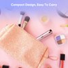Facial Hair Removal for Women, Electric Painless Facial Hair Remover for Face, Lip, Chin with USB Rechargeable（Rose Gold）