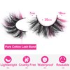 False Eyelashes with Color Deep Pink Color Lashes Fluffy Faux Mink Lashes Cat Eye Dramatic Color Eyelashes Party Long Strip Lashes Pack