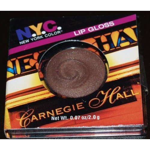 N.Y.C. scene stealers LIP GLOSS, 544A05 Carnegie Hall, 0.07 Oz