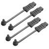 HobbyPark 20pcs RC Rubber Retainer Pull Tabs for 1/12 1/10 1/8 1/5 RC Car Body Clips (fit 1.2mm 1.4mm 1.5mm Rod)
