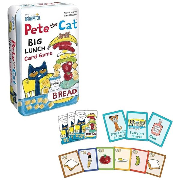 Briarpatch | Pete the Cat Big Lunch Card Game Tin, Fans of Pete the Cat Books, Ages 4+
