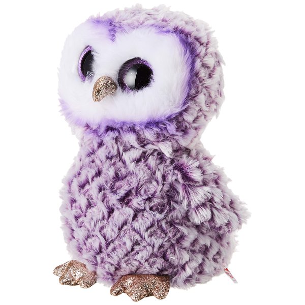 TY T36461 Moonlight OWL-Boo MED, Multicolored