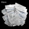 Atomus 50Pcs Microblading Needles Permanent Makeup Manual Eyebrow Blades 12 14 White (14pin)