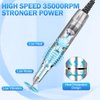 Electric Nail Drill Professional Machine,NAILGIRLS Electric Nail File E-File Nail Drill Kit for Gel Acrylic Nails,Portable 35000RPM Manicure Pedicure Polishing Shape Tools for Home Salon Use