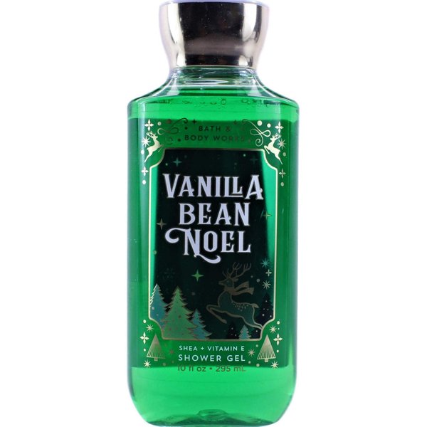 Bath & Body Works Shea & Vitamin E Shower Gel Vanilla Bean Noel