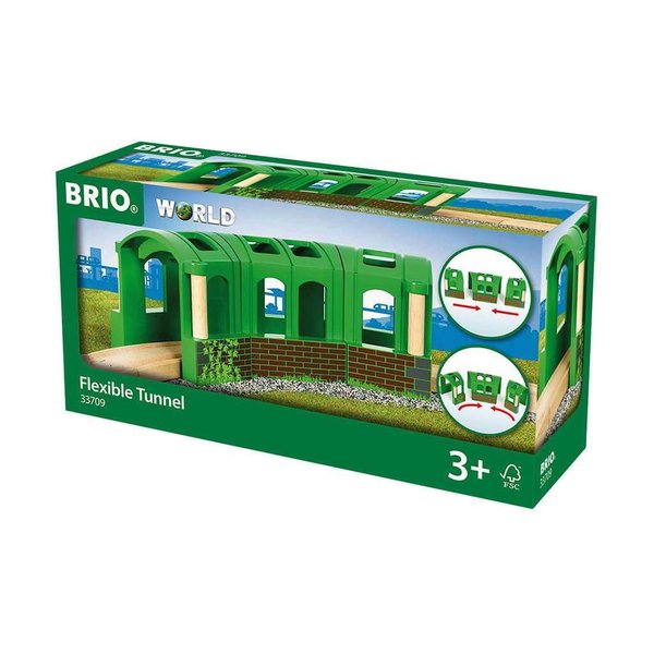 BRIO World - Flexible Tunnel Train Set Accessories for Kids Age 3 Years and up. Compatible with All Train Sets