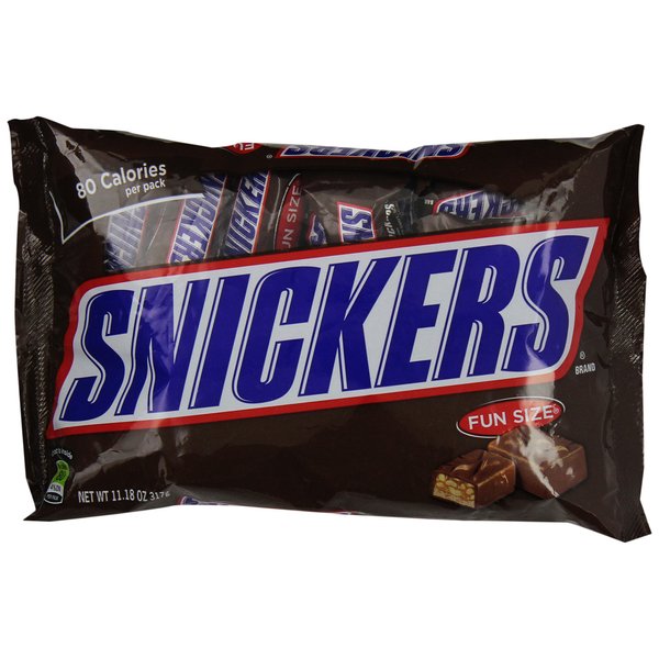 Snickers Fun-Size Snack Bars, 11.18 oz