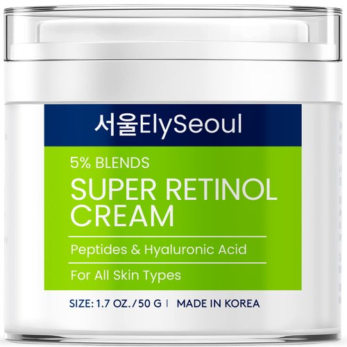 Retinol Cream, Retinol Face Moisturizer, Anti Wrinkle Cream For Face, Neck Firming, Retinol Eye Cream, Face Cream Anti Aging, Korean Skin Care Retinol Moisturizer, Collagen Retinol Hyaluronic Acid Cream