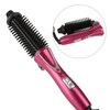 Hair Curler Comb, Heated Styling, Curling Iron Brush, Anti Scald Nylon Bristles, Anti Frizz Electric Curl Wand Heating Hair Wand Curler for All Hair Types(US)