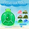 HyDren 24 Pcs Small Turtle Stuffed Toy Soft Sea Turtle Christmas Animal Plush Toys Adorable Turtle Stuffed Animal Plush Turtle Toy Turtle Party Decoration for Birthday Beach Ocean Party(Fresh Style)