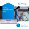Safe n' Simple No Sting Skin Prep Wipes - 100 Individual Ostomy Barrier Film Wipes 2.4" x 2.4" - Skin Barrier Film Wipes for Ostomy - Protective Sting Free Skin Barrier
